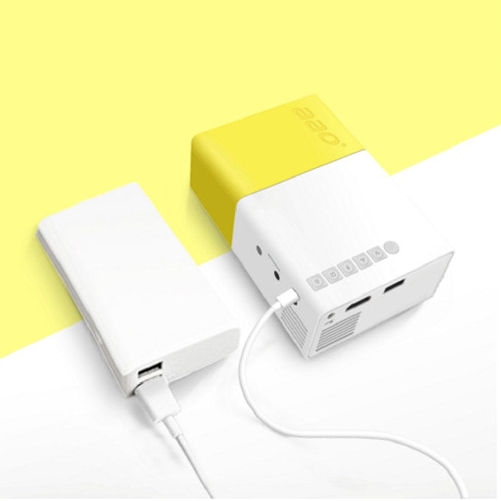 Foto 5 pulgar | Proyector Yg300 Mini Home 1080p Hd 3d Compatible Con Amarillo+blanco - Venta Internacional.
