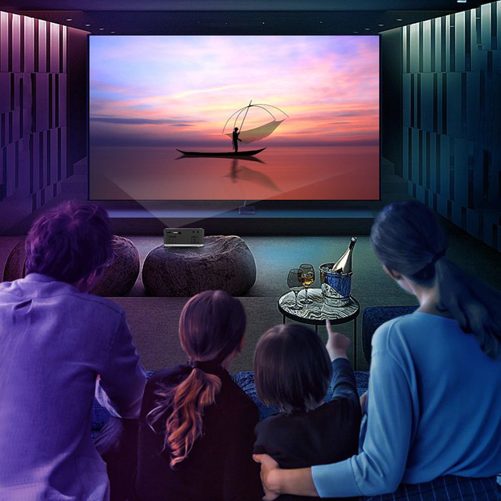 Foto 4 | Mini Proyector Led 320x240 Píxeles 1080p Hdmi Usb Audio - Venta Internacional.