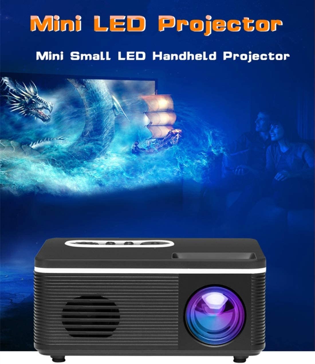 Foto 6 pulgar | Mini Proyector Doméstico S361, Proyector Led Portátil Minity - Venta Internacional.