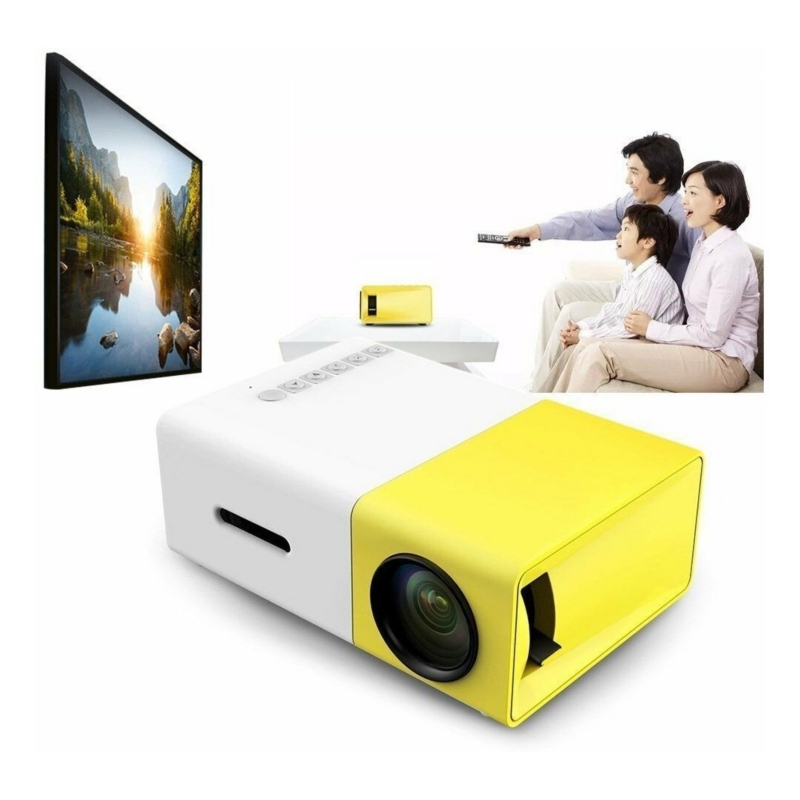 Foto 4 | Proyector Portátil Aujoy Yg300 Yg-300 600 Lúmenes 320x240 - Venta Internacional.