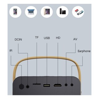 Foto 5 | Proyector Portátil Inteligente 4k Hd 8000 Lúmenes Android 4+64gb - Venta Internacional.