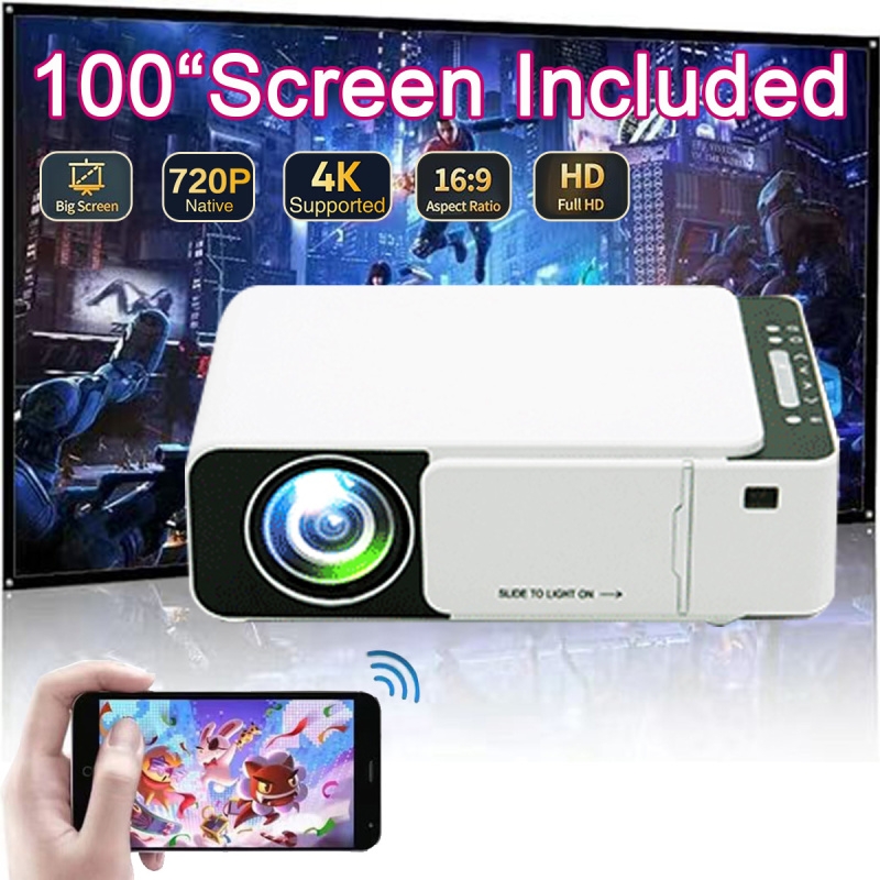 Proyector Portátil Ultra Portail Led Hd 1080p Video-wifi - Venta Internacional.