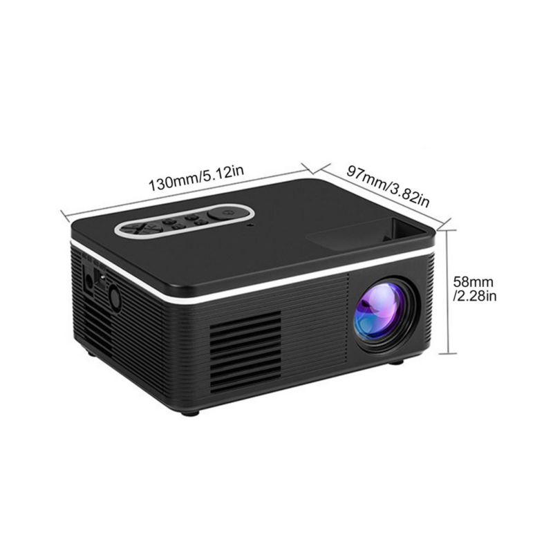 Foto 7 pulgar | Proyector S361 Mini Led Portátil 1080p 1000 Lúmenes Con Batería - Venta Internacional.