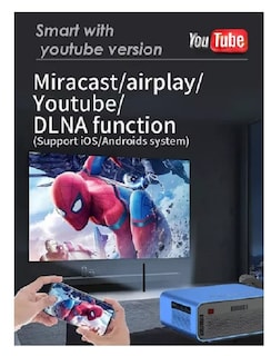 Foto 2 | Mini Proyector Wifi Portátil Led Full Hd De 6500 Lúmenes - Venta Internacional
