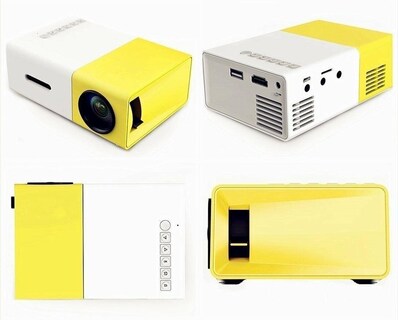 Foto 3 | Proyector Portátil Aujoy Yg300 Yg-300 LCD 600 Lúmenes 320x240 - Venta Internacional