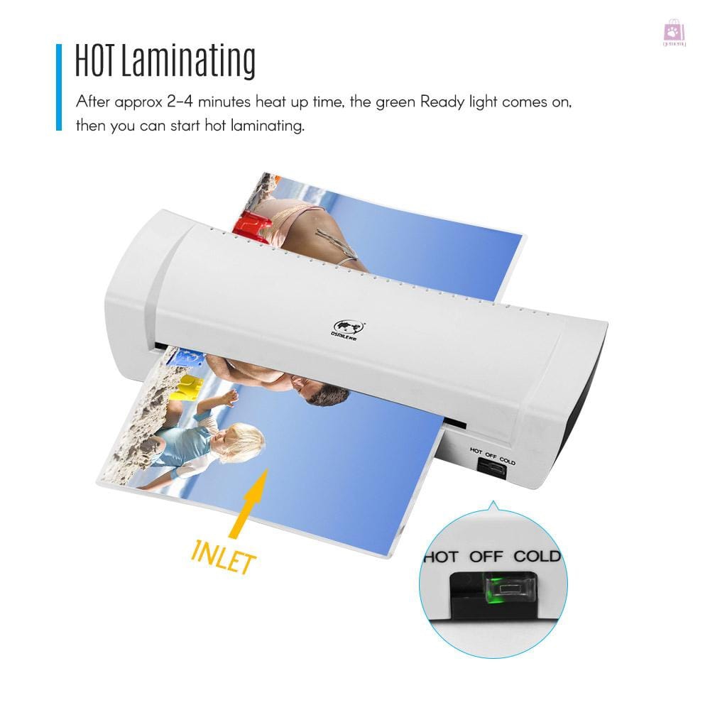 Foto 3 pulgar | Máquina Laminadora En Frío Y Caliente A4 - Venta Internacional