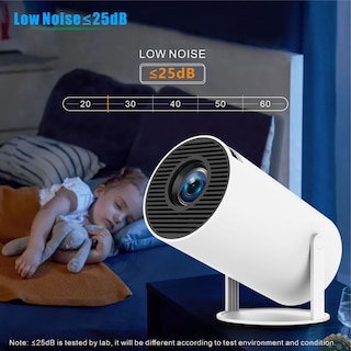 Foto 4 | Miniproyector Y300pro HD 4K con resolución 720p y 160 lúmenes - Venta Internacional