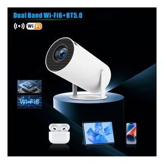 Foto 5 | Miniproyector Y300pro HD 4K con resolución 720p y 160 lúmenes - Venta Internacional