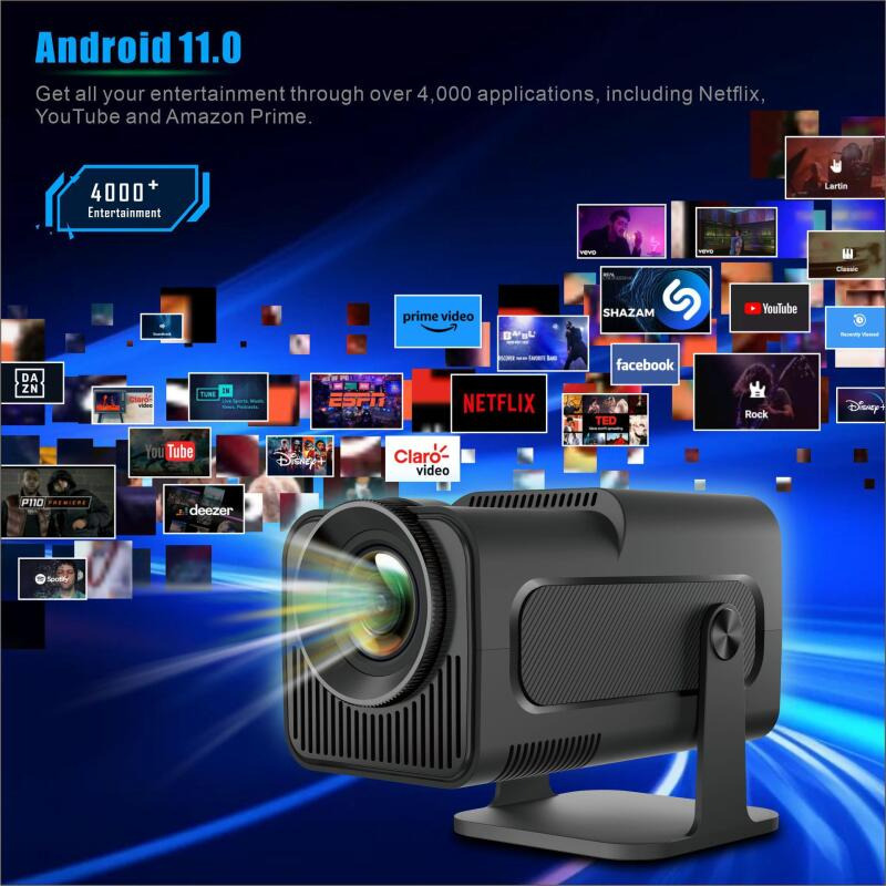Foto 6 pulgar | Proyector Aiita Y320 4k Wifi Hd 1080p Resolución 390lm - Venta Internacional.