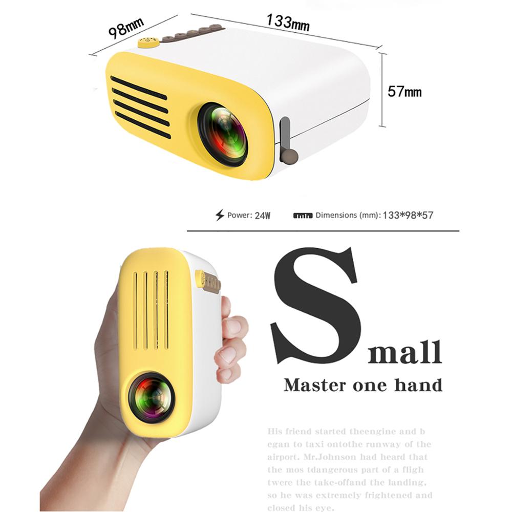 Foto 3 pulgar | Miniproyector Veidadz Yg200 Hd Led 1080p 400-600 Lúmenes - Venta Internacional.