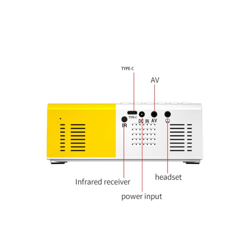 Foto 2 | Mini Proyector Led Portátil Yg-300 Pro - Venta Internacional.