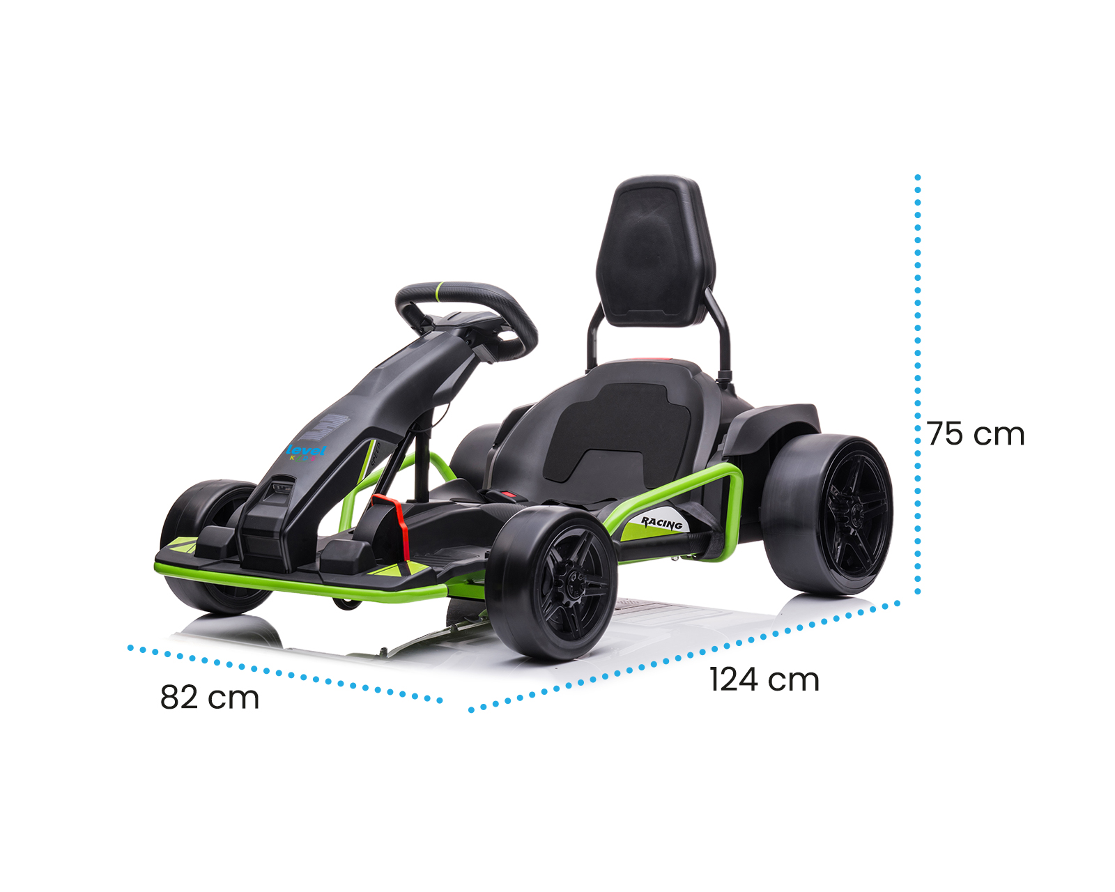 Foto 3 pulgar | Level Kids Go Kart Montable Electrico 12km/h 12v