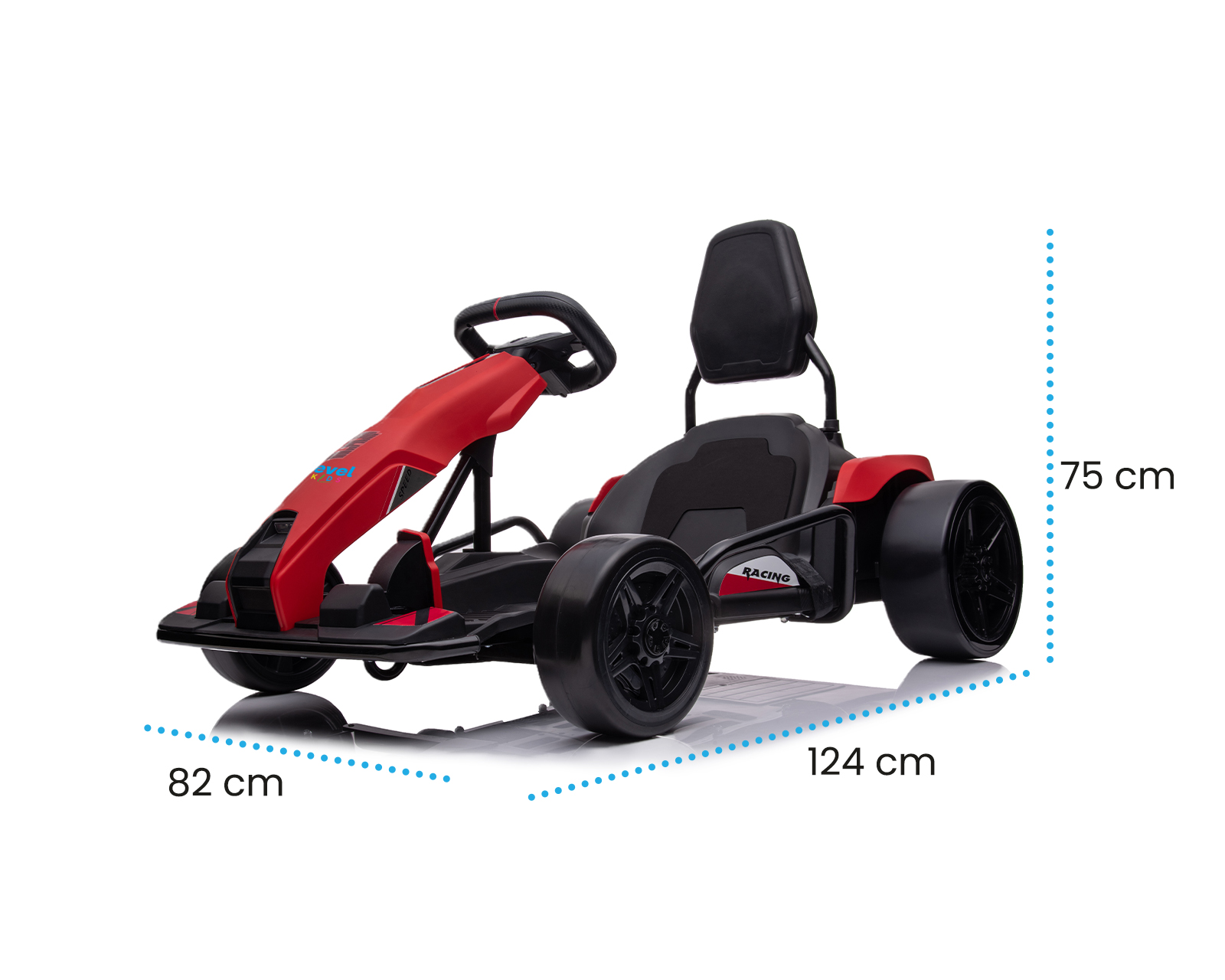 Foto 3 pulgar | Level Kids Go Kart Montable Electrico 12km/h 12v