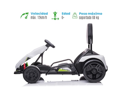 Foto 3 | Level Kids Go Kart Montable Electrico 12km/h 12v