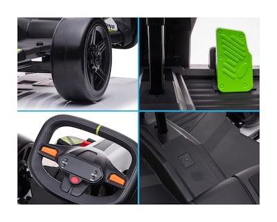 Foto 5 | Level Kids Go Kart Montable Electrico 12km/h 12v