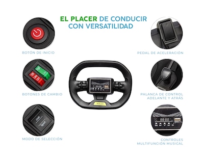 Foto 6 | Go Kart Level Home Turbox Negro