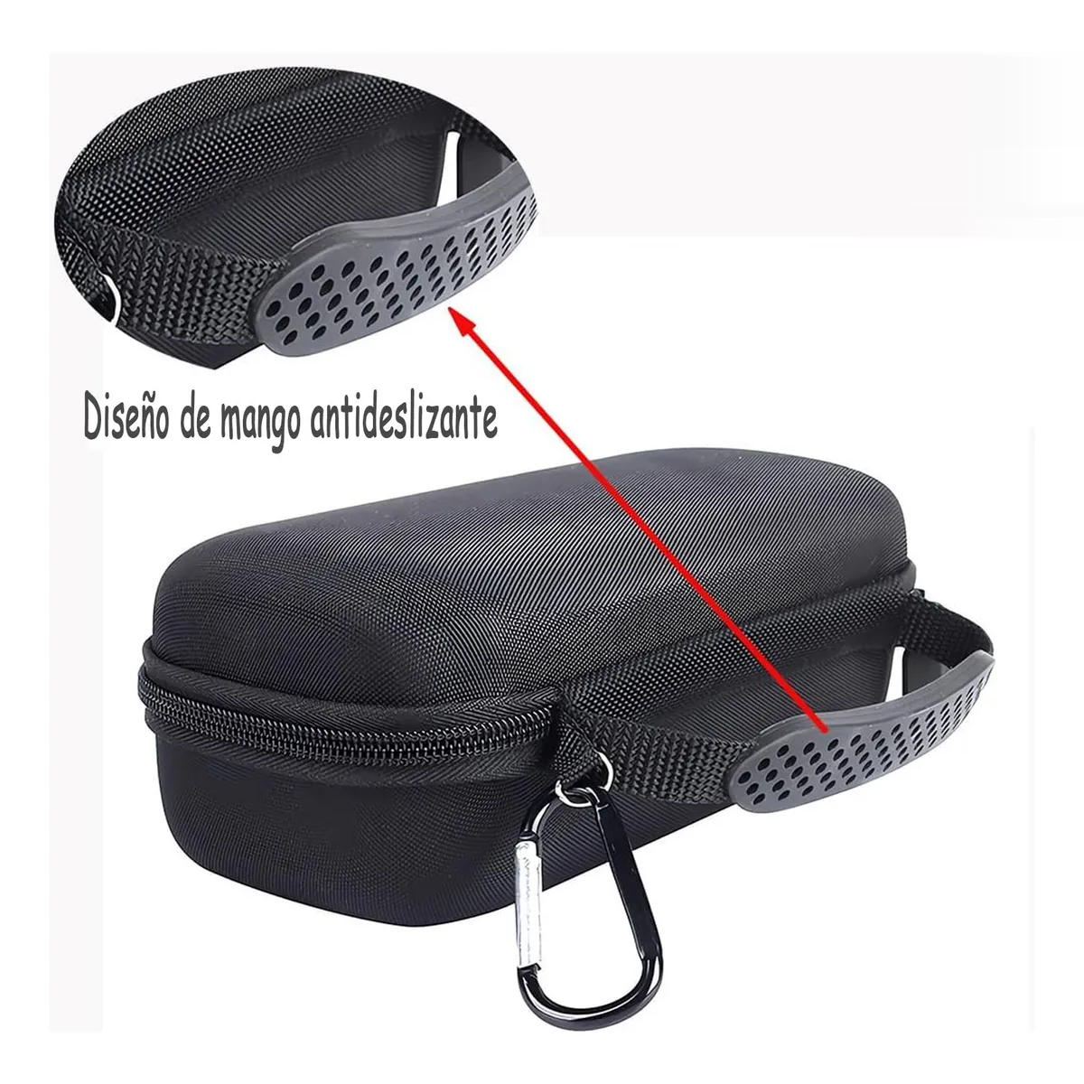 Foto 5 pulgar | Funda Protectora Belug Para Bocina Bluetooth Estuche Negro