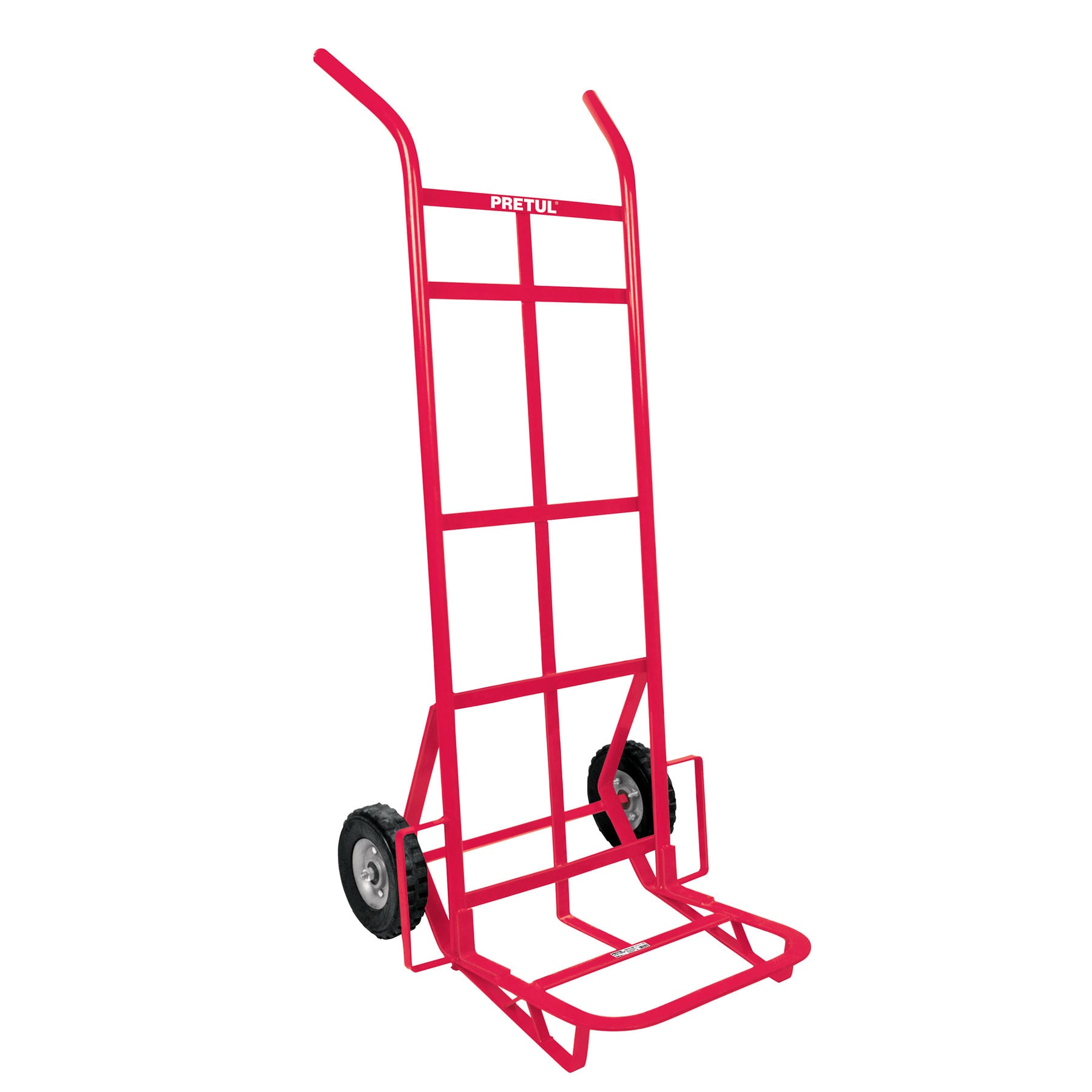 Diablo de Carga Truper Dia-300 44477color Rojo Puede Hasta 300 Kg con Ruedas Sólidas y Doble Balero de Fiero