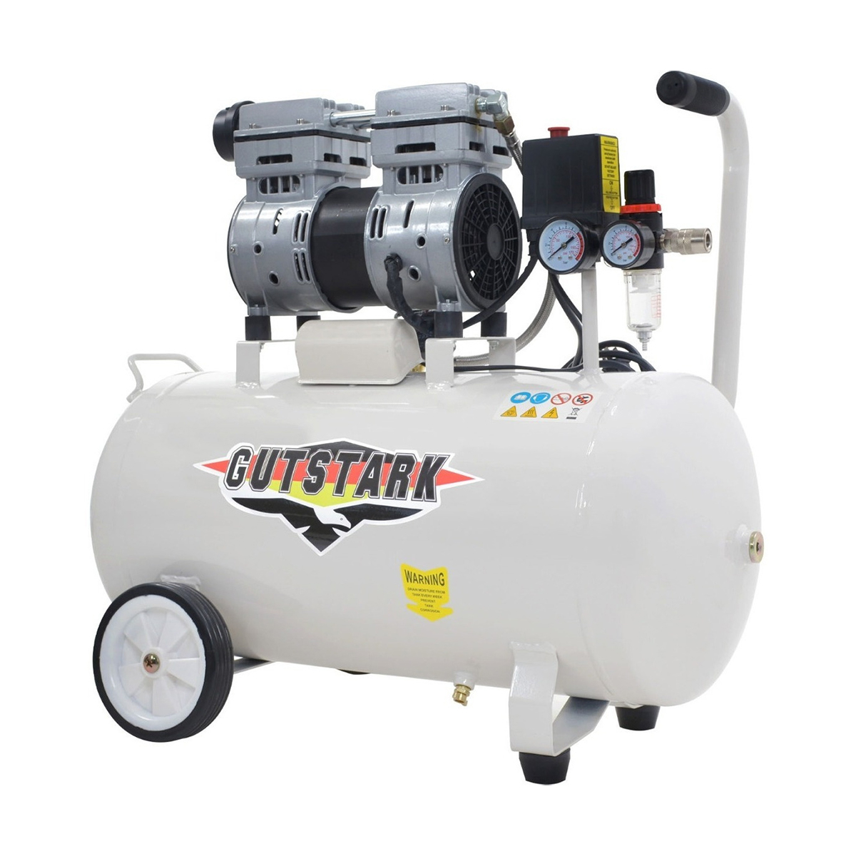 Foto 2 pulgar | Compresor Aire Eléctrico Gutstark Tanque Portátil 50 L 127v 750w 1hp