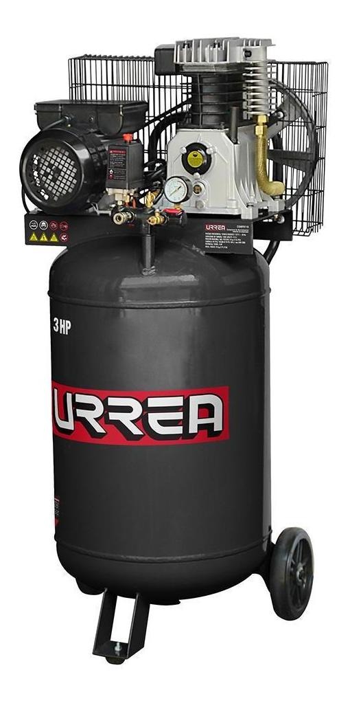 Compresor 3hp 115l Vertical Urrea Comp8115