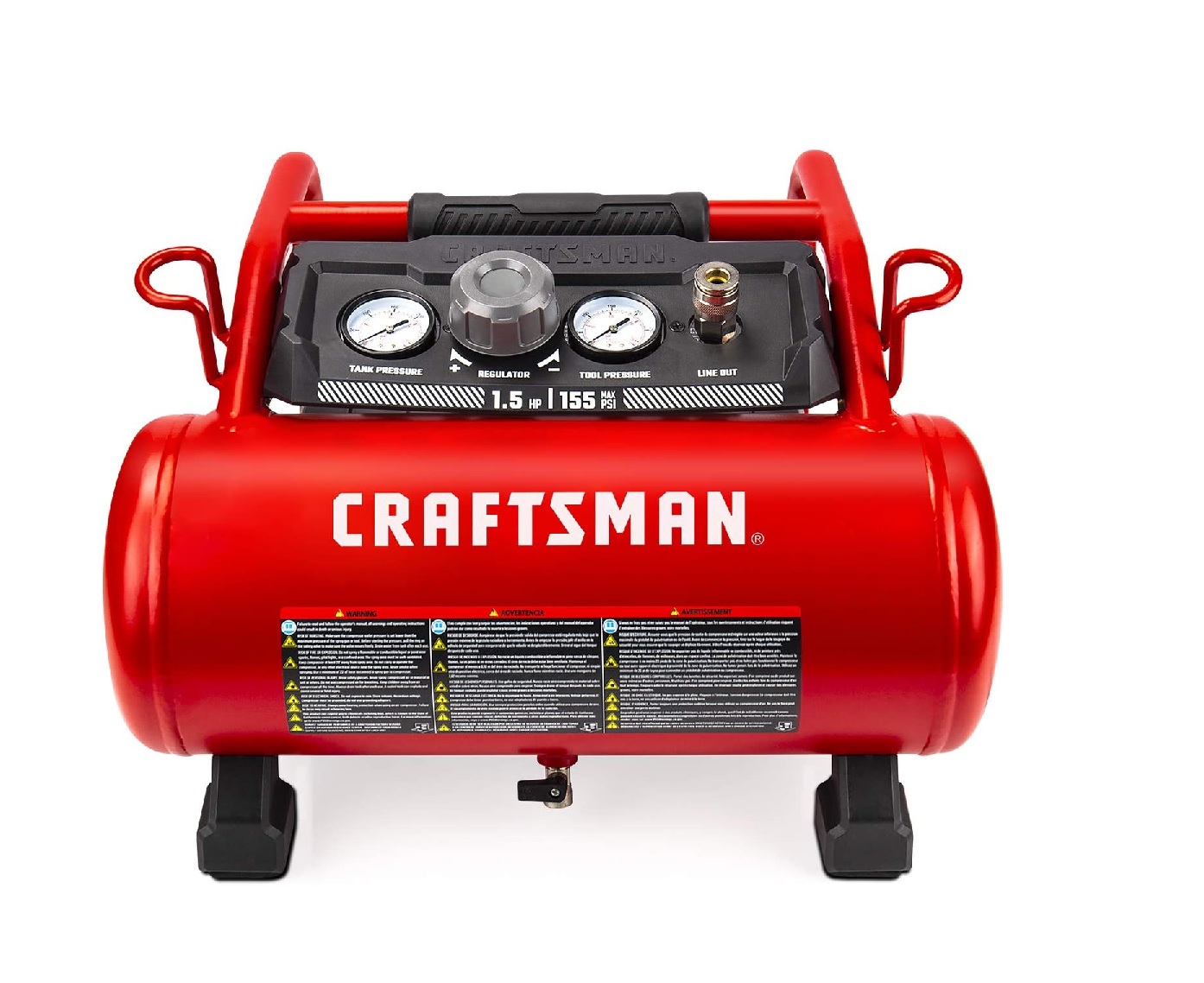 Foto 1 | Compresor de aire Craftsman color Rojo - CMXECXA0200341