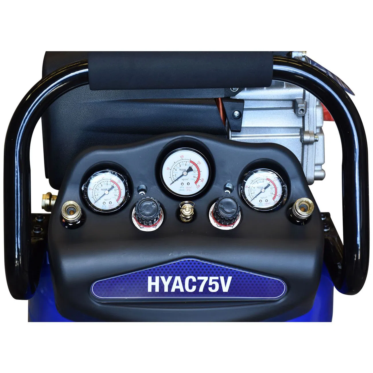 Foto 5 pulgar | Compresor de Aire Hyundai 75 Litros 2 Hp Tanque Vertical - Hyac75v