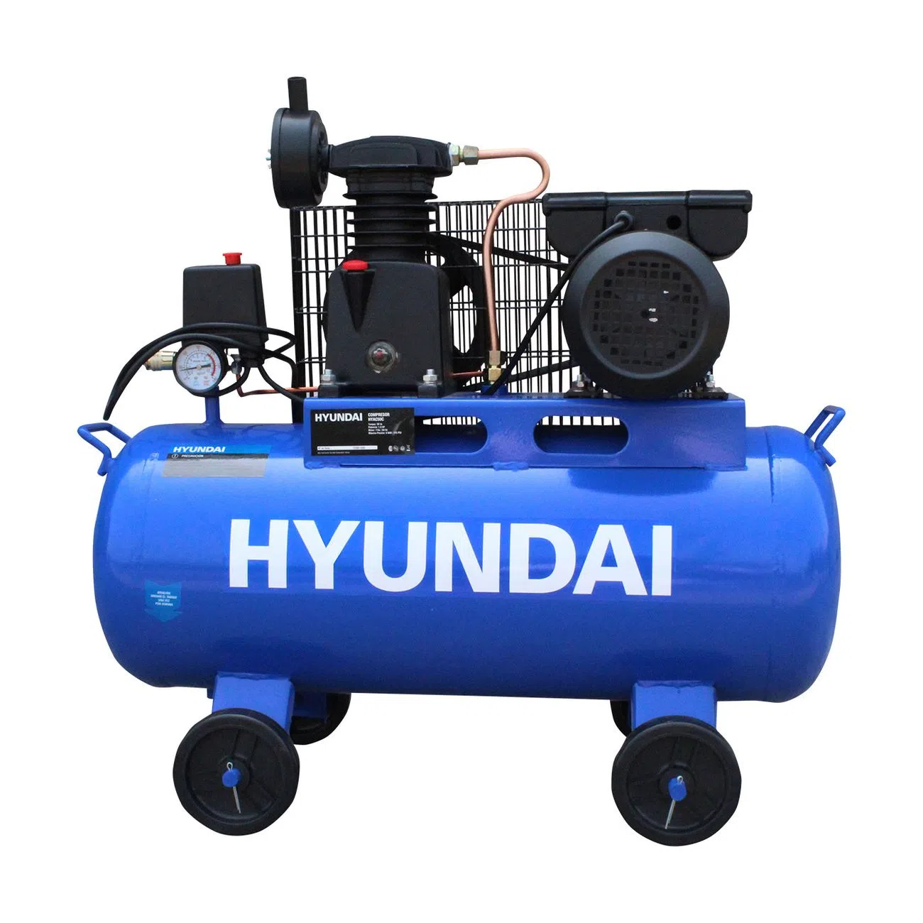 Compresor Hyundai 50 Lts 1 Hp 115psi 110v/60hz - Hyac50c