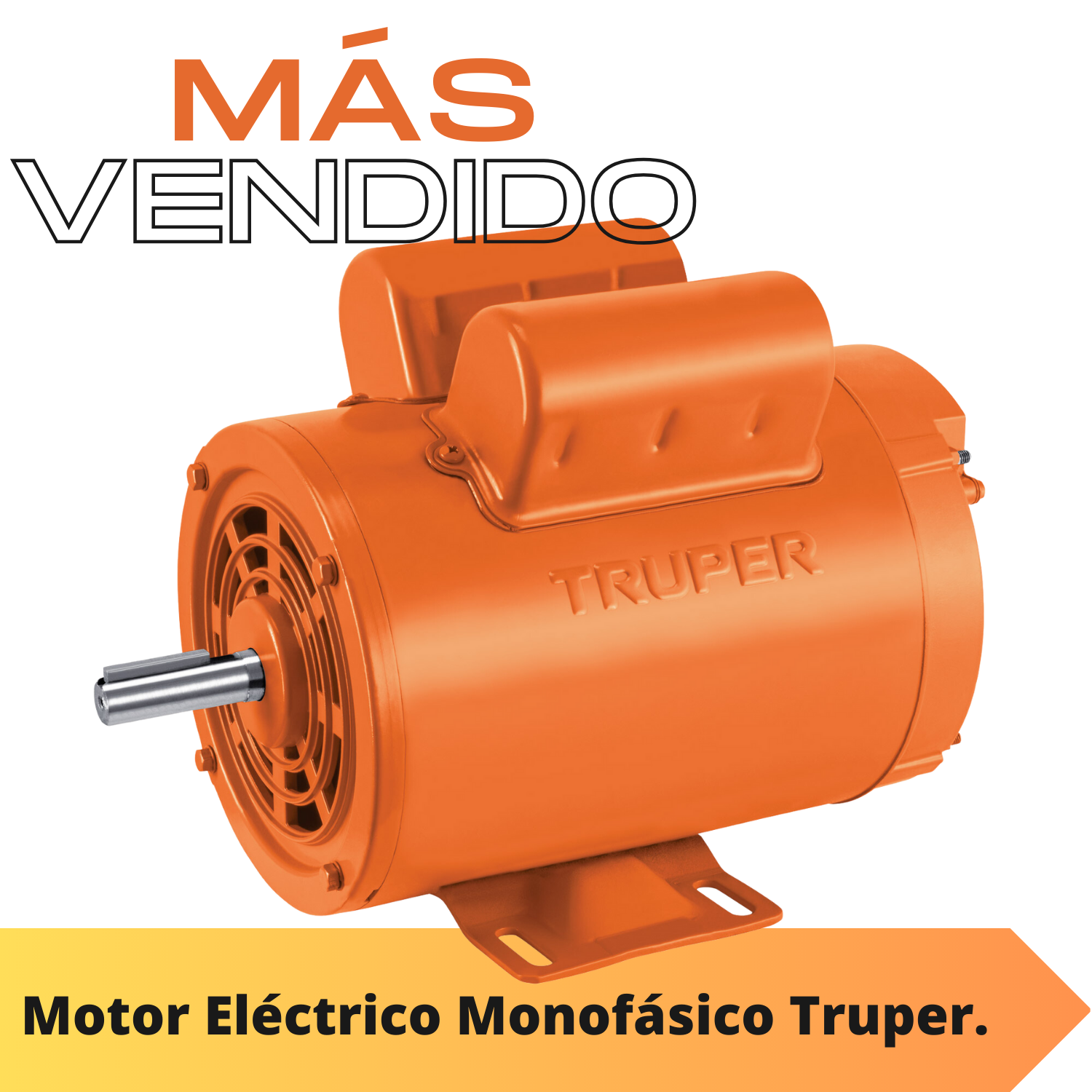 Foto 3 pulgar | Motor Eléctrico Monofásico Truper de 1 1/2 Hp