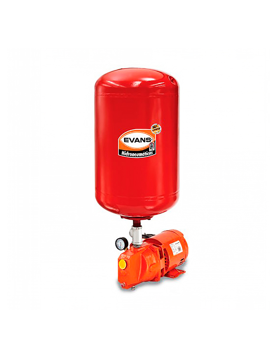 Foto 4 pulgar | Hidroneumático Evans Eaj050he de 1/2 Hp