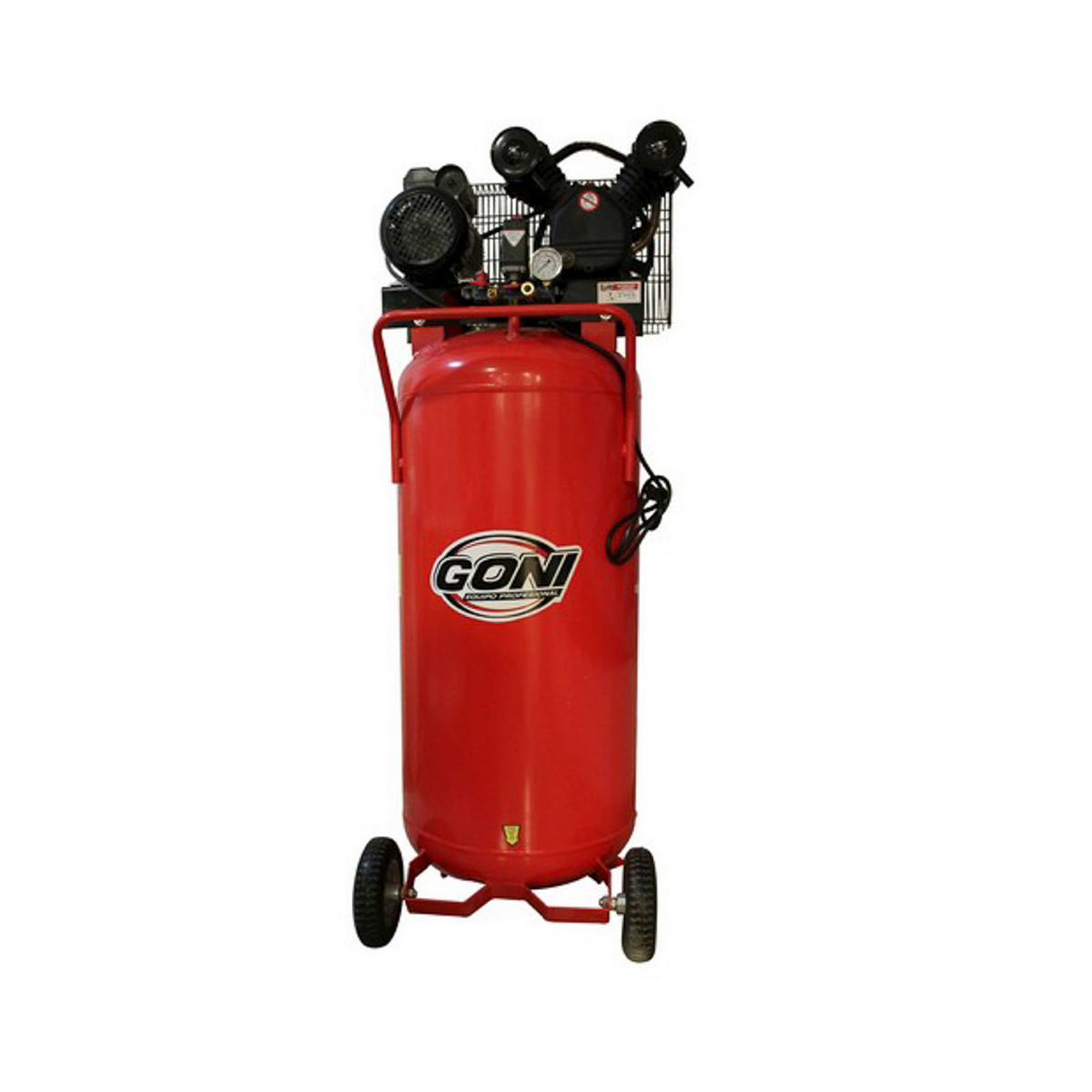 Compresor Banda Goni 120 Volt 1750 Rpm 5.0 Hp 190lt. 120psi Vertical