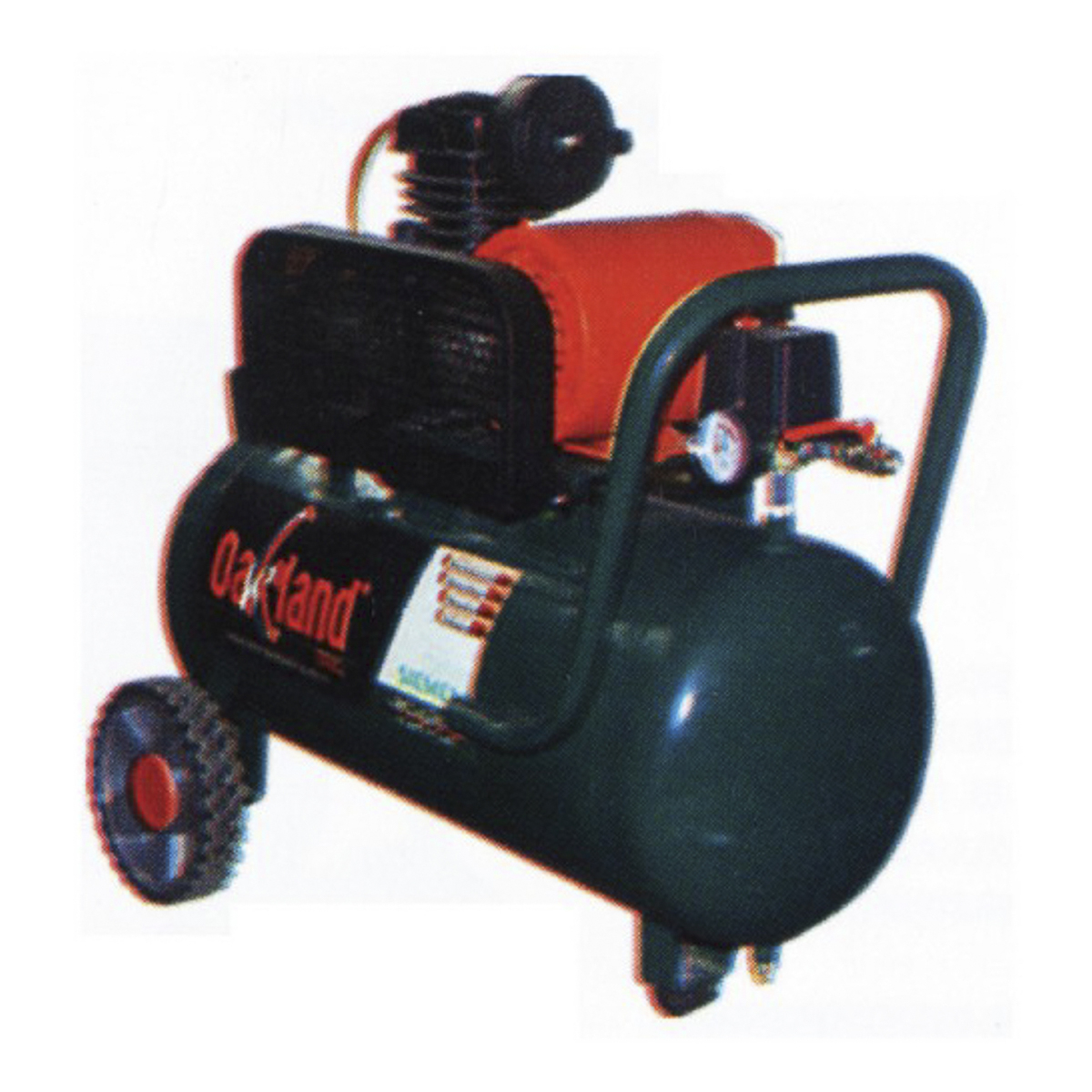 Compresor Banda Oakland 110 Volt 1750 Rpm 3/4 Hp 40 Lt 120 Psi Horizontal