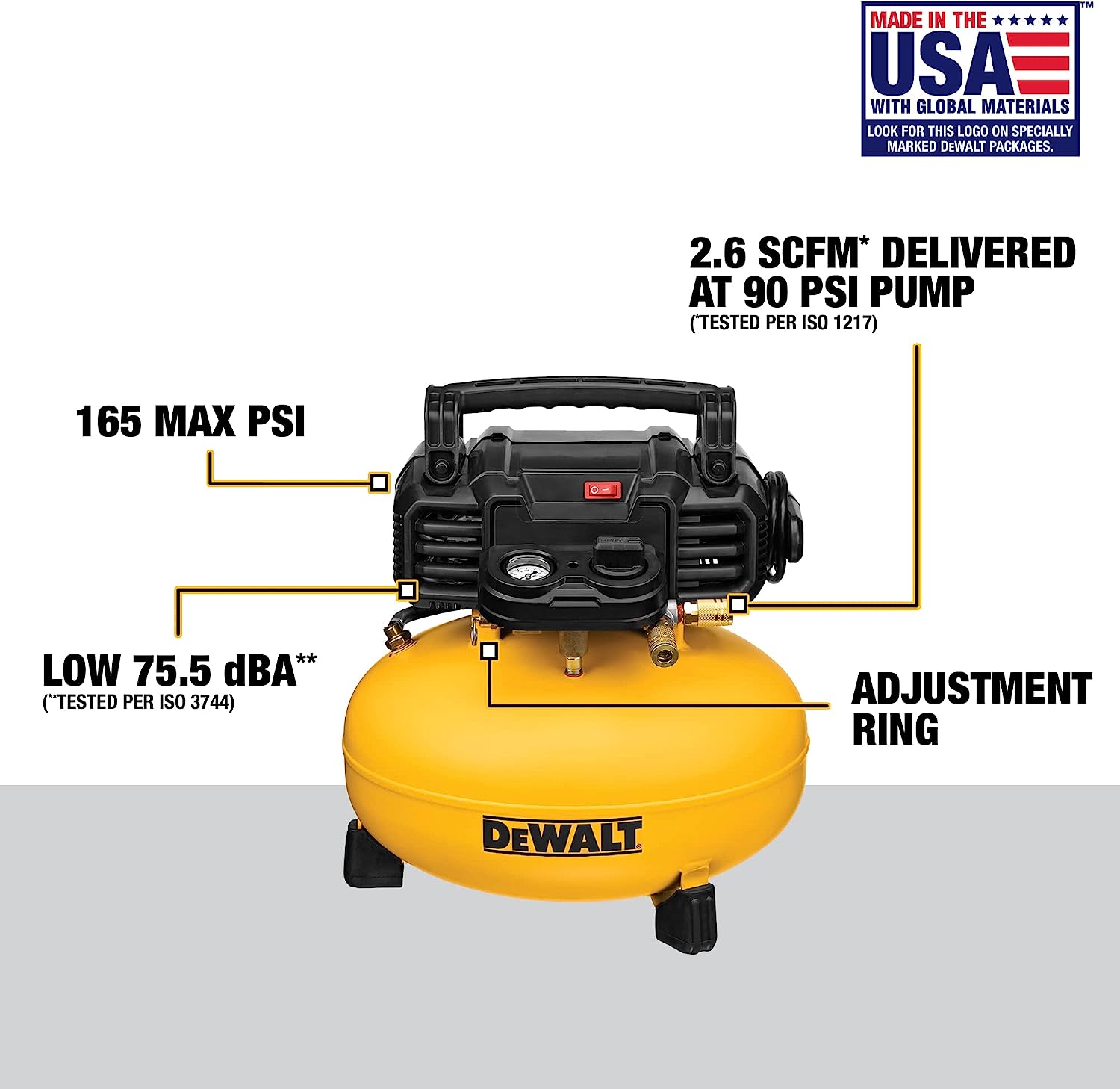 Foto 2 | Compresor de Aire Dewalt Dwfp55126