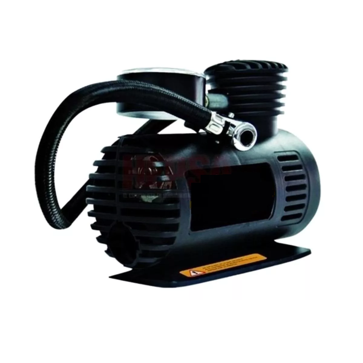 Compresor De Aire Mini A Batería Portátil, Eo Safe Imports Esi-8317 Negro