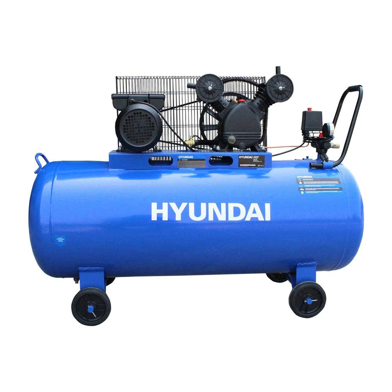 Foto 2 pulgar | Compresor Hyundai 100 Lts 2 Hp 115psi 110v/60hz Hyac100c