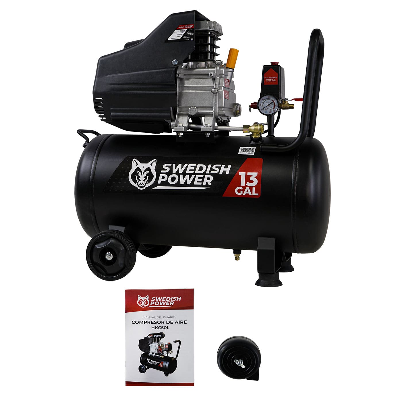 Foto 2 pulgar | Compresor de Aire Swedish Husky Hkc50l de 3.5 Hp