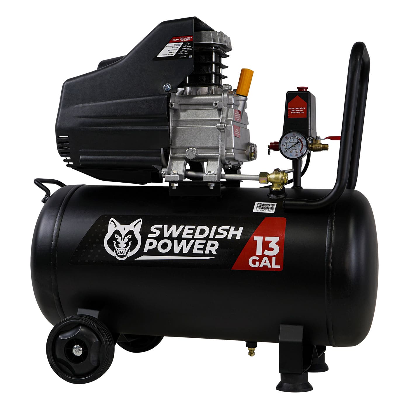 Foto 4 pulgar | Compresor de Aire Swedish Husky Hkc50l de 3.5 Hp