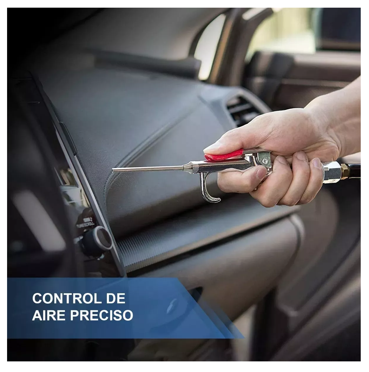 Foto 4 pulgar | Kit Accesorios Compresor De Aire 17 Piezas Con Pistola