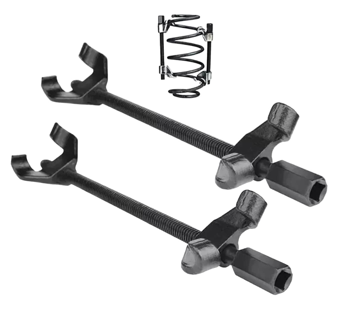 Herramienta Profesional para Desmontaje de Compresor de Resorte de Amortiguador de 38 cm en Negro $659