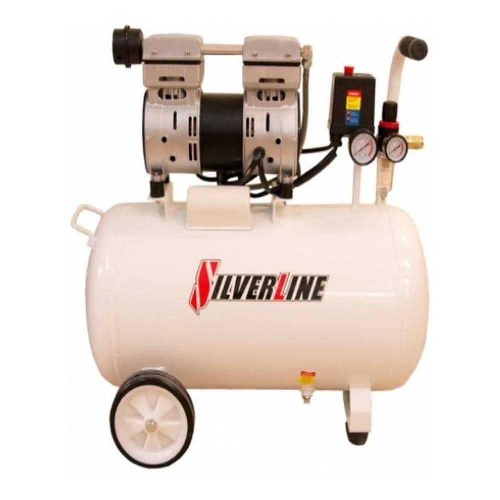 Compresor De Uso Dental Silencioso 50l 1hp Marca Silverline $7,057
