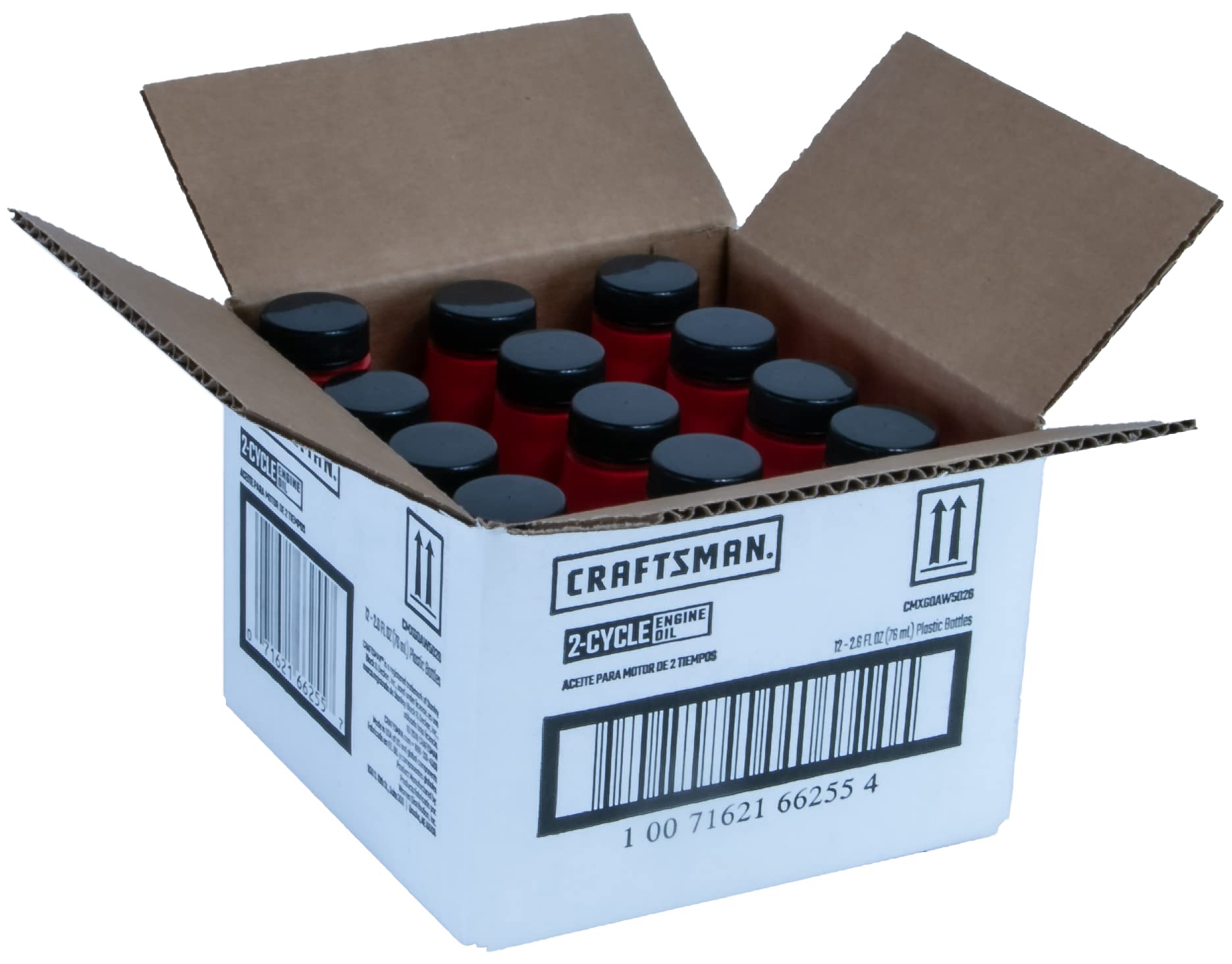 Foto 2 | Aceite De 2 Ciclos Craftsman Cmxg0aw5026 Universal, 75 Ml (paquete De 12) - Venta Internacional.