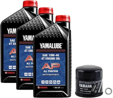 Foto 1 | Kit De Cambio De Aceite Yamalube 10w-40 Para Yamaha Grizzly 700 4x4 - Venta Internacional.