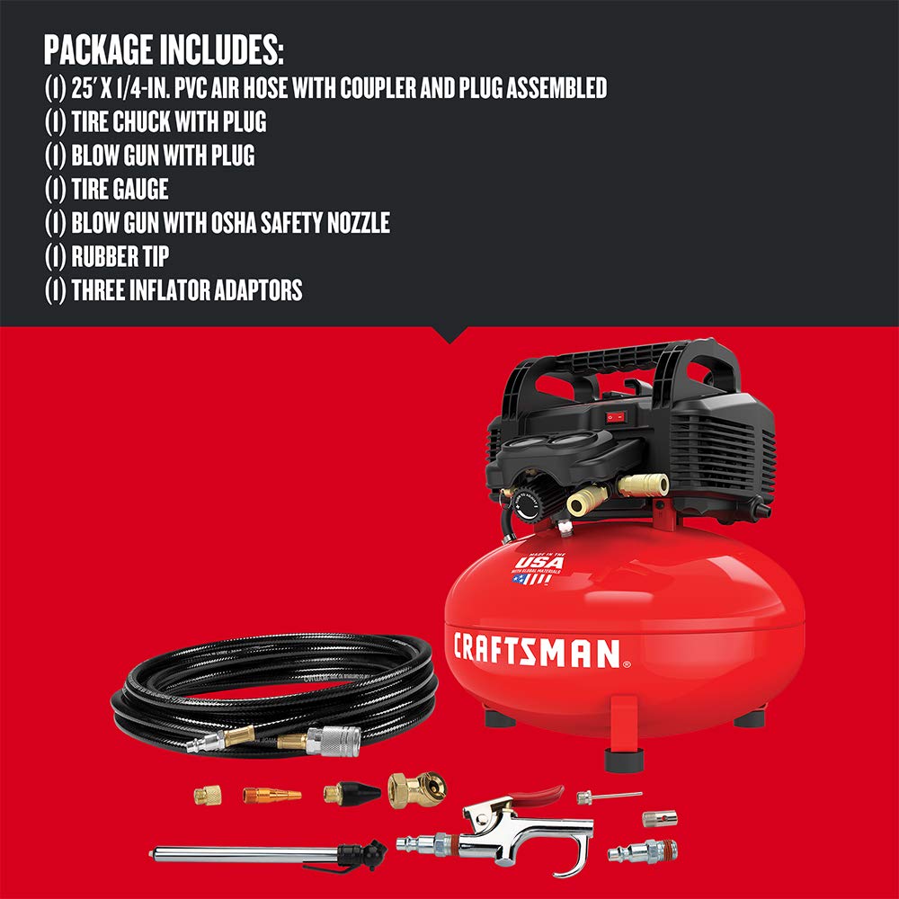 Foto 3 | Compresor De Aire Craftsman Cmec6150k 6 Galones 150 Psi - Venta Internacional.
