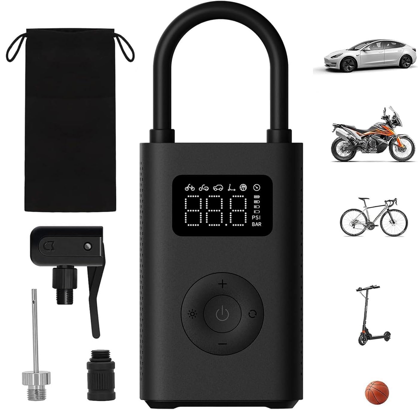 Foto 1 | Compresor De Aire Eléctrico Portátil Xiaomi 150 Psi Tire - Venta Internacional.