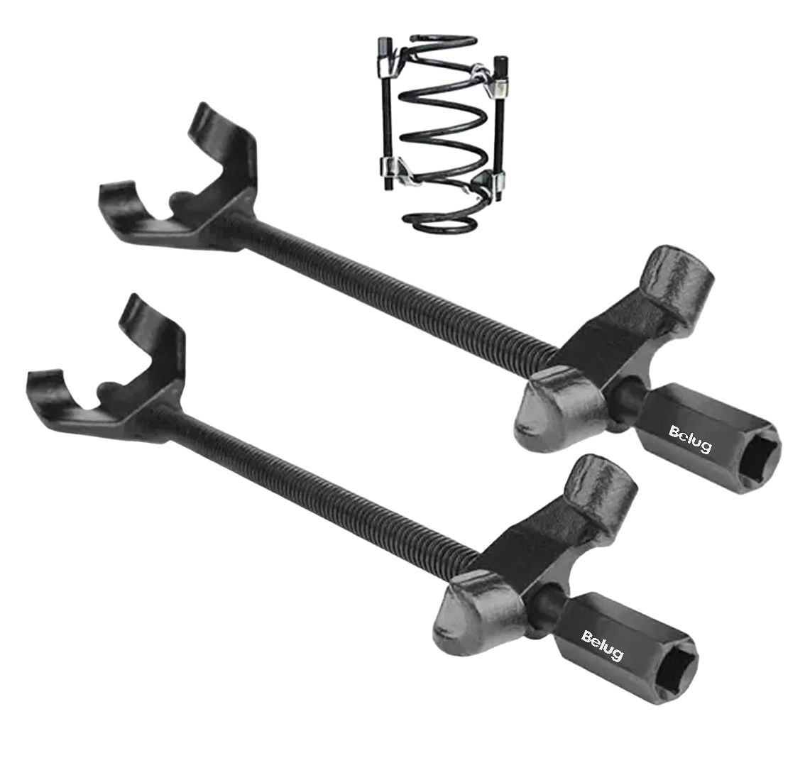 Herramienta Desmontaje Compresor Resorte Amortiguador 38 Cm Negro Belug