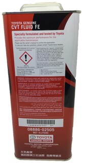 Foto 2 | Piezas Originales De Cvt Fluid Toyota Fe 4l (08886-02505) - Venta Internacional.
