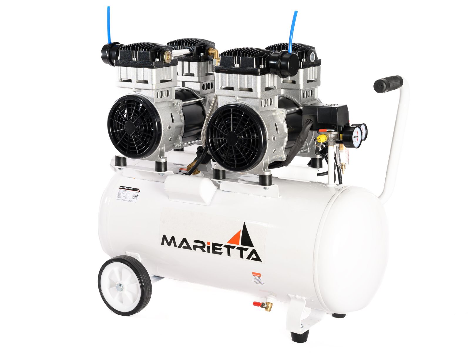 Foto 2 pulgar | Compresor De Aire Marietta 3hp Libre De Aceite Con Tanque De 65 Litros