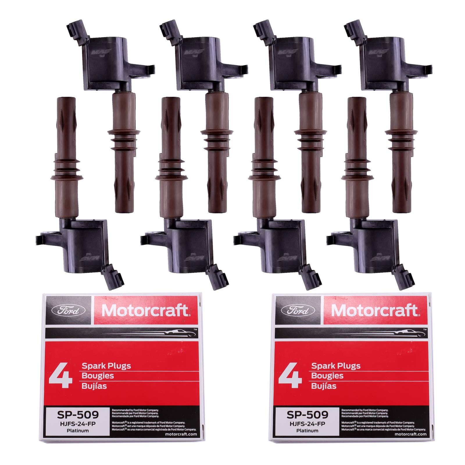 Bobinas De Encendido Y Bujías Mas Dg521 Sp-509 Para Ford - Venta Internacional.