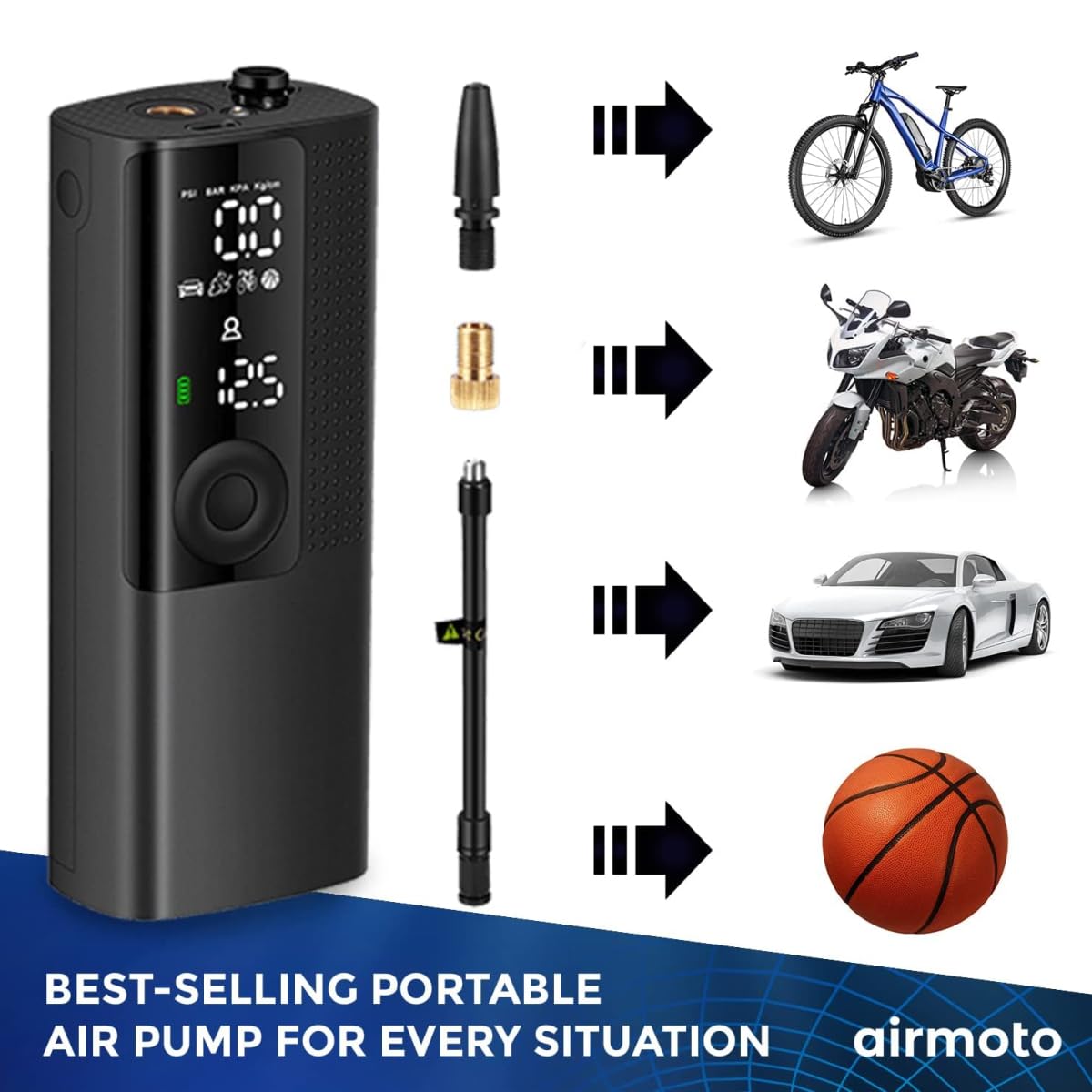Foto 4 pulgar | Compresor de Aire Portátil 2 Unidades 120 Psi - Venta Internacional