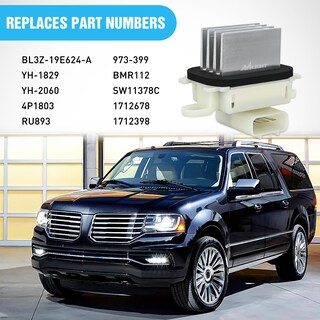 Foto 7 | Resistencia de Motor de Ventilador Hvac Nilight Para Ford F150 2009-2014 - Venta Internacional
