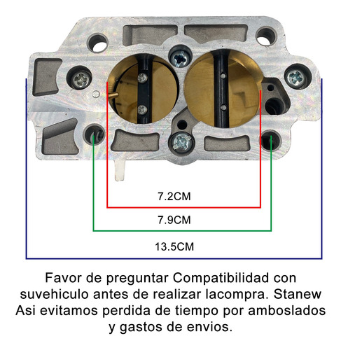 Foto 7 pulgar | Carburador para Nissan Z24 720 D21 1983 1984 1985 1986